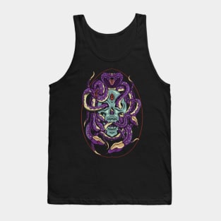 Medusa's skull Tank Top